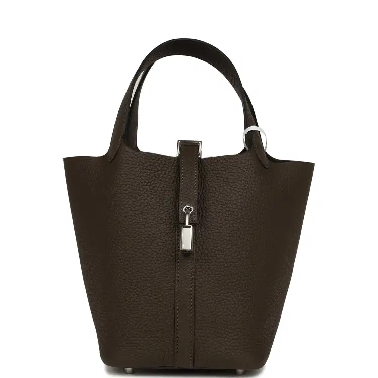 Hermes Picotin Lock 18 Vert Loden Clemence Palladium Hardware-Hover-Image
