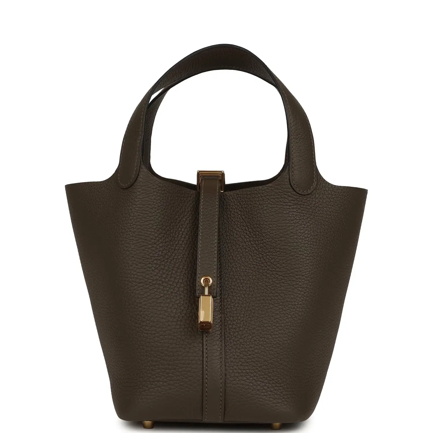 Hermes Picotin Lock 18 Vert Loden Clemence Gold Hardware