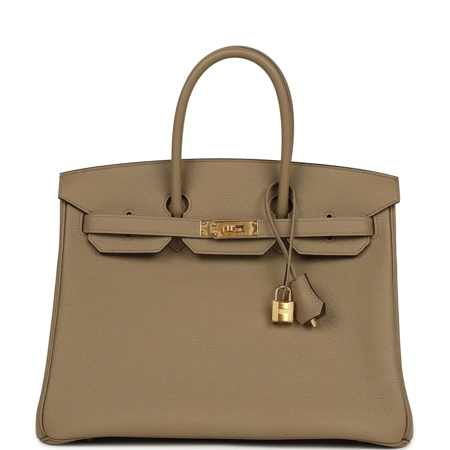 Hermes Birkin 35 Beige Marfa Togo Gold Hardware