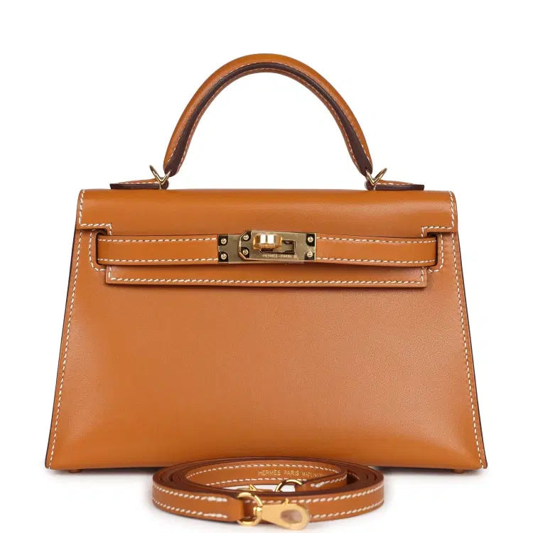 Hermes Kelly Sellier 20 Naturel Sable Butler Gold Hardware-Hover-Image
