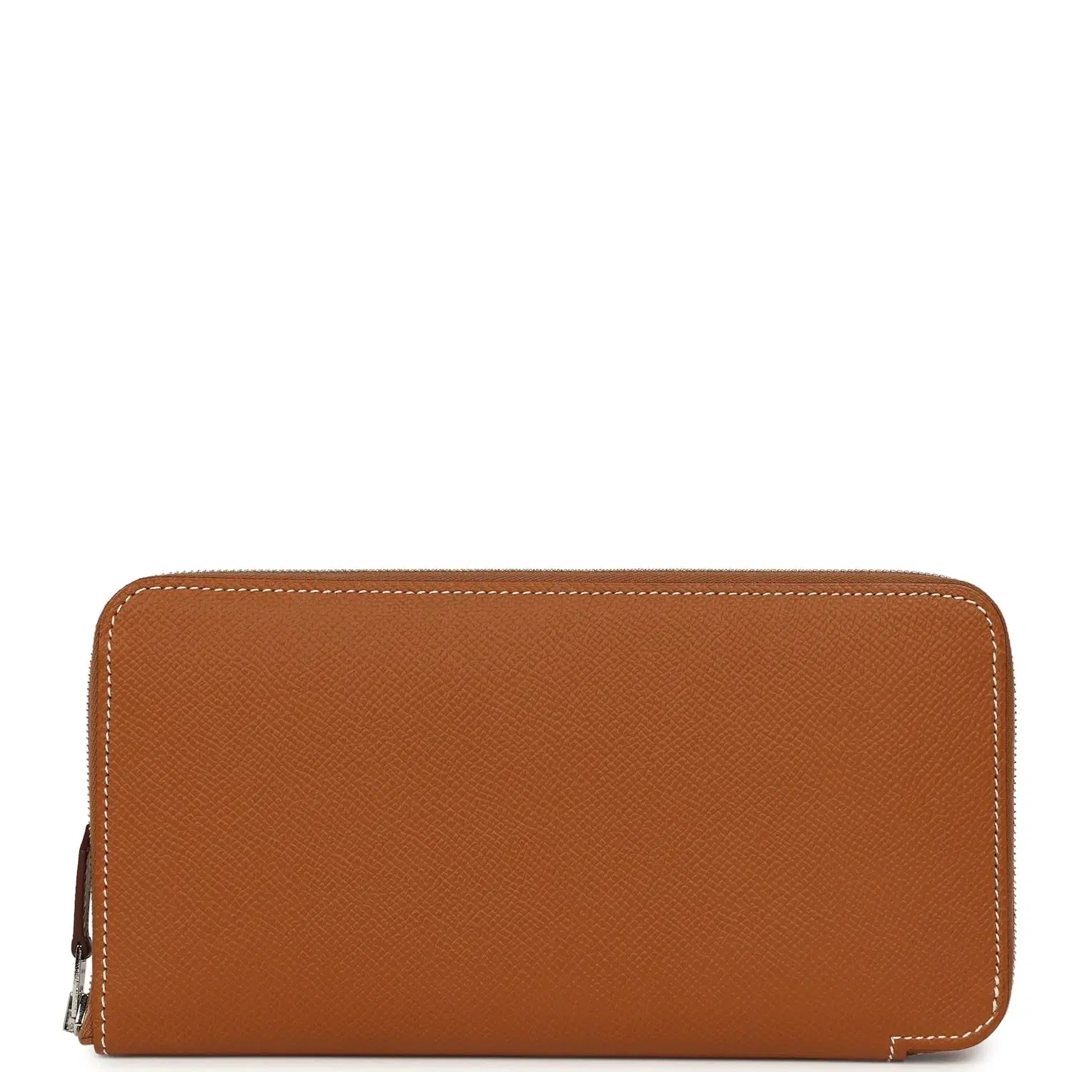 Hermes Silk'In Classique Long Wallet Gold Epsom Palladium Hardware