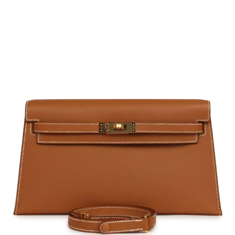 Hermes Kelly Elan Gold Epsom Gold Hardware-Hover-Image