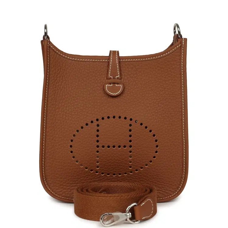 Hermes Evelyne TPM Gold Clemence Palladium Hardware-Hover-Image