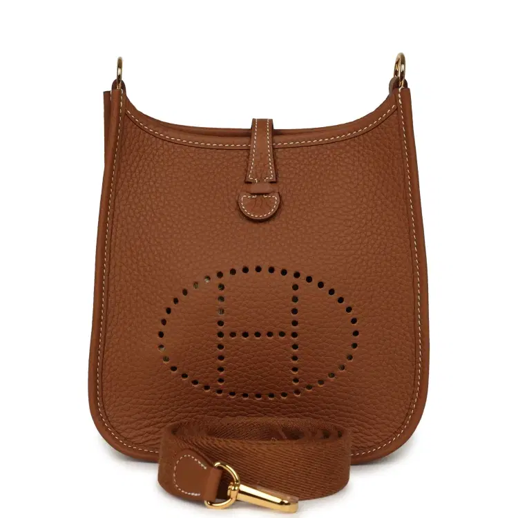 Hermes Evelyne TPM Gold Clemence Gold Hardware-Hover-Image