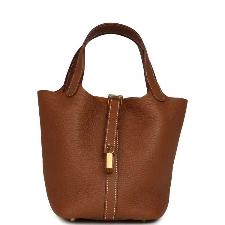 Hermes Picotin Lock 18 Gold Clemence Gold Hardware-Hover-Image