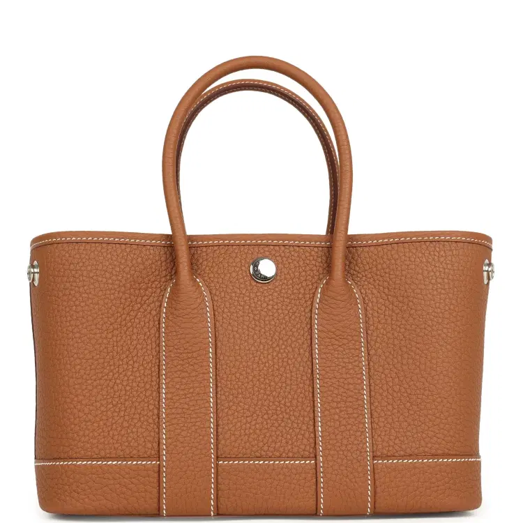 Hermes Garden Party Neo 23 Gold Negonda Palladium Hardware-Hover-Image
