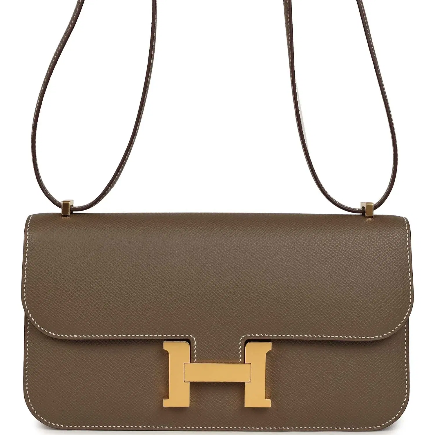 Hermes Constance Elan Etoupe Epsom Gold Hardware