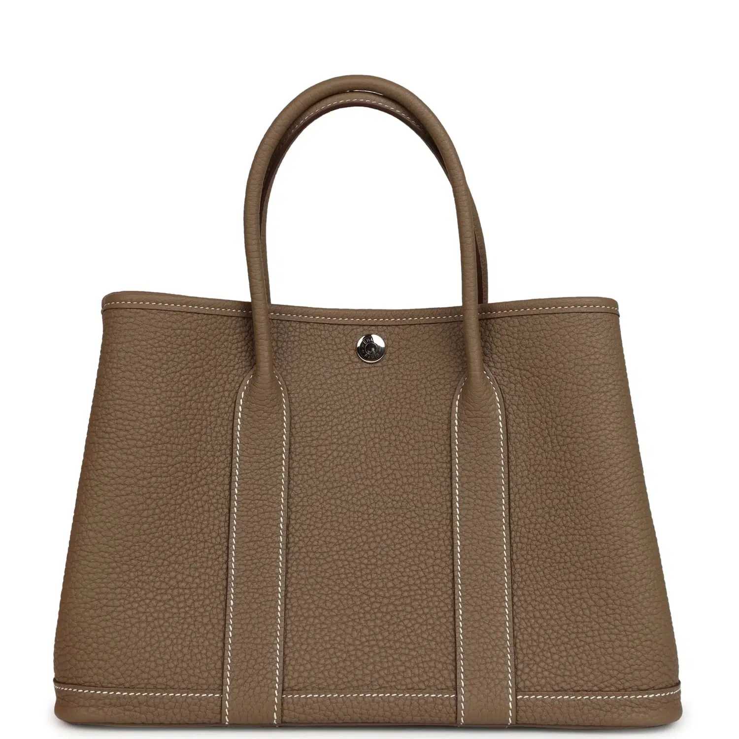 Hermes Garden Party 30 Etoupe Negonda Palladium Hardware