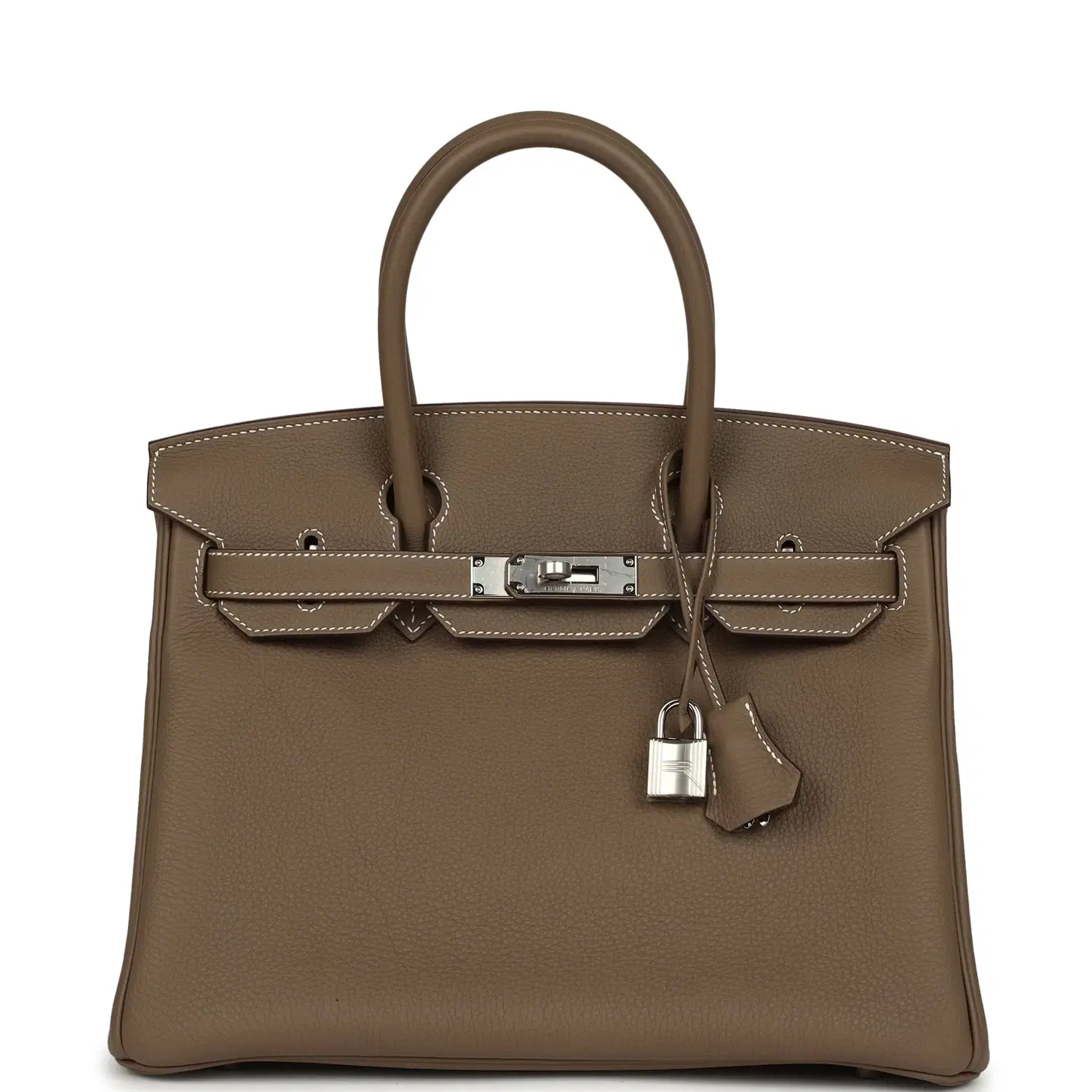 Hermes Birkin 30 Etoupe Togo Palladium Hardware