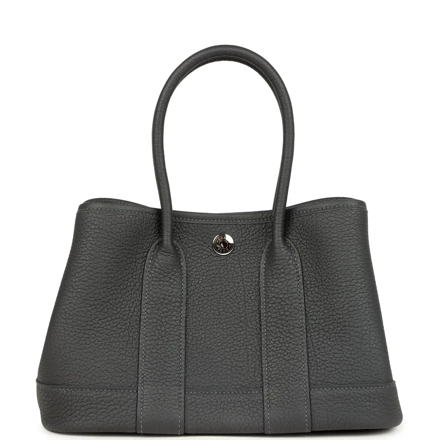 Hermes Garden Party Neo 23 Ardoise Negonda Palladium Hardware