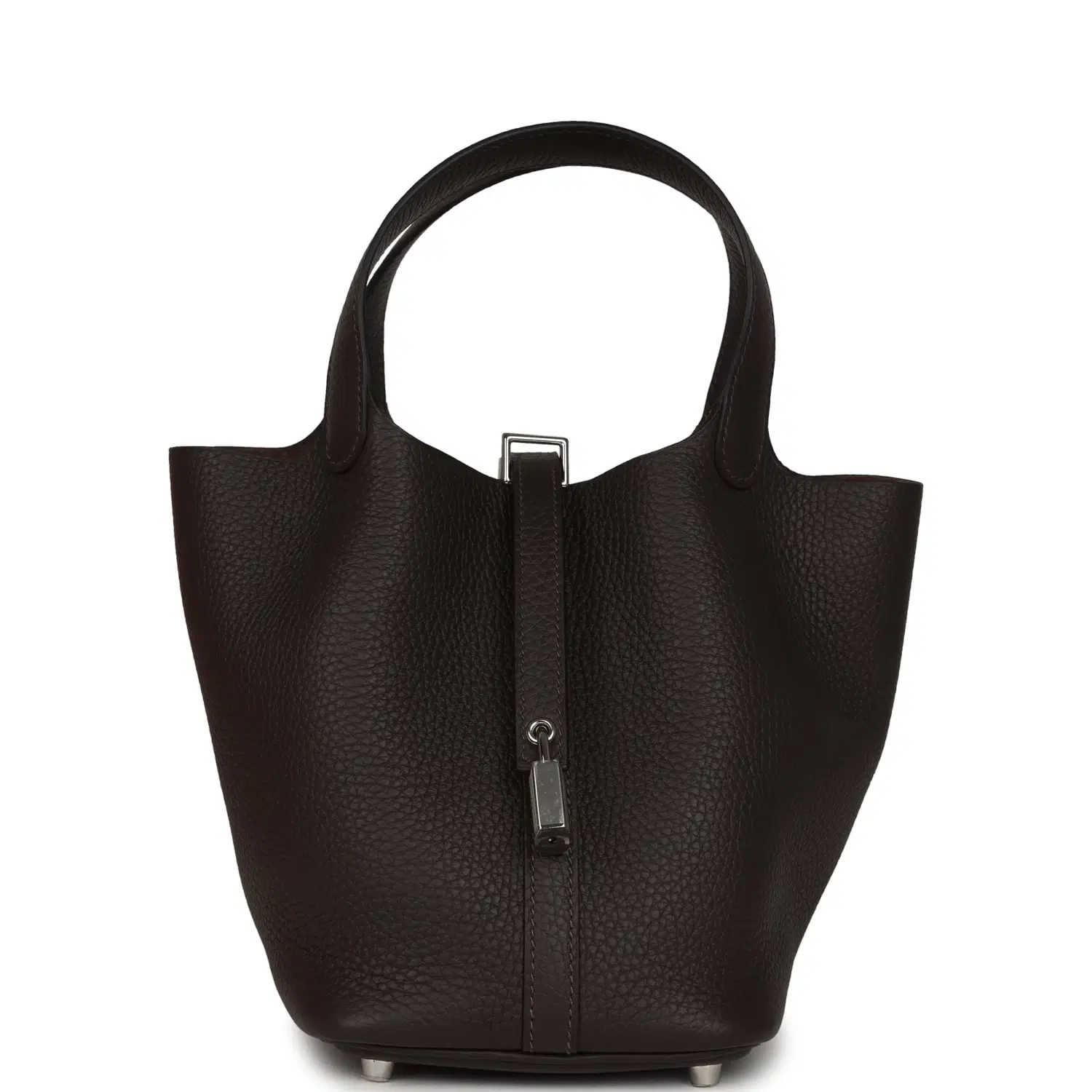 Hermes Picotin Lock 18 Ebene Clemence Palladium Hardware