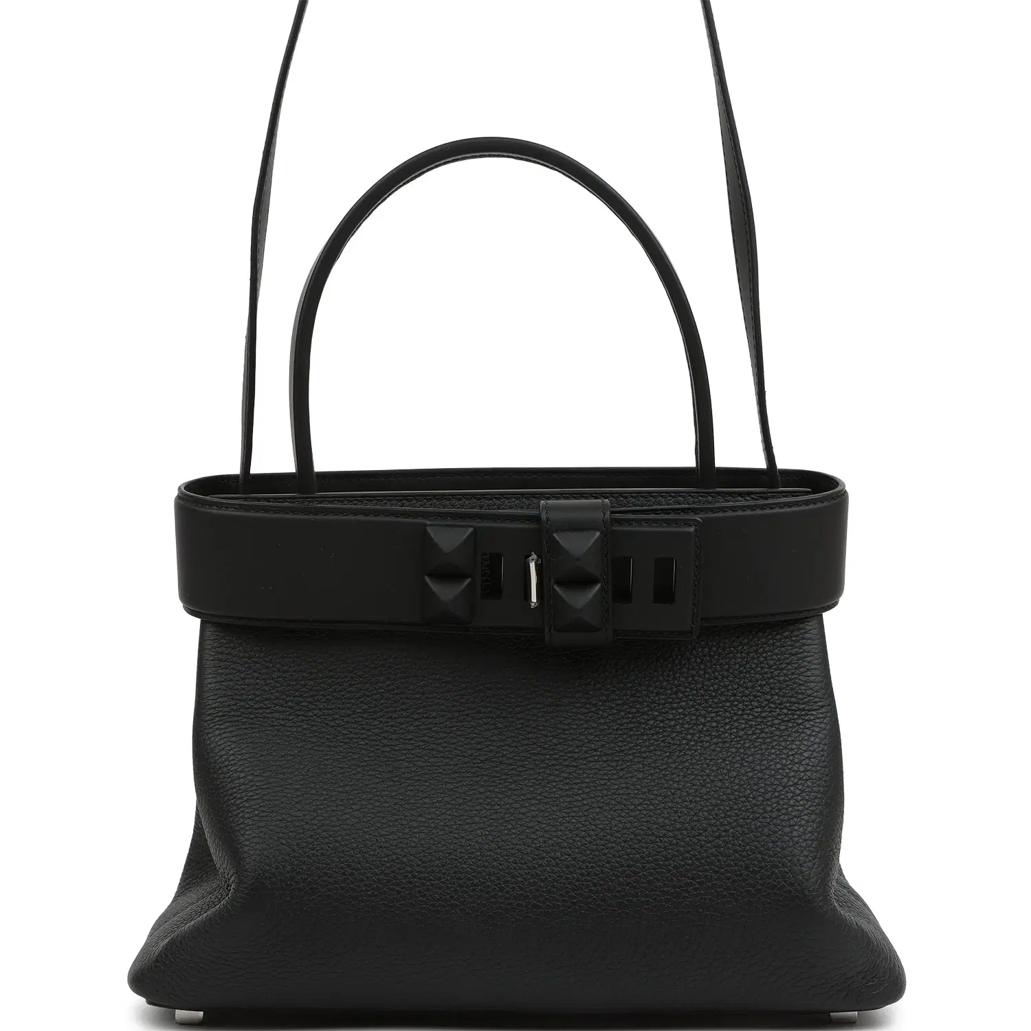 Hermes Medor Bag Black Togo and Swift Palladium Hardware