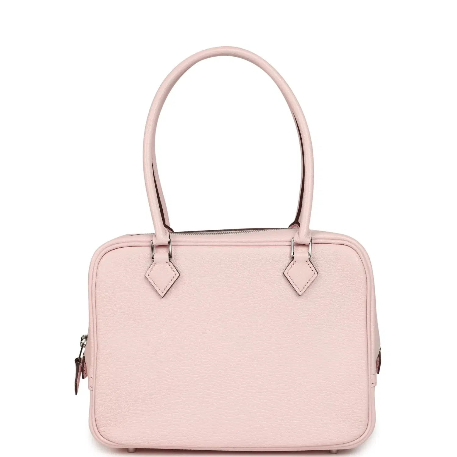Hermes Mini Plume 21 Bag Rose Darling Chevre Palladium Hardware