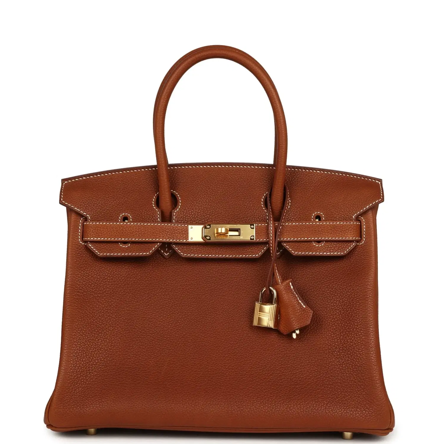 Hermes Birkin 30 Fauve Barenia Faubourg Gold Hardware