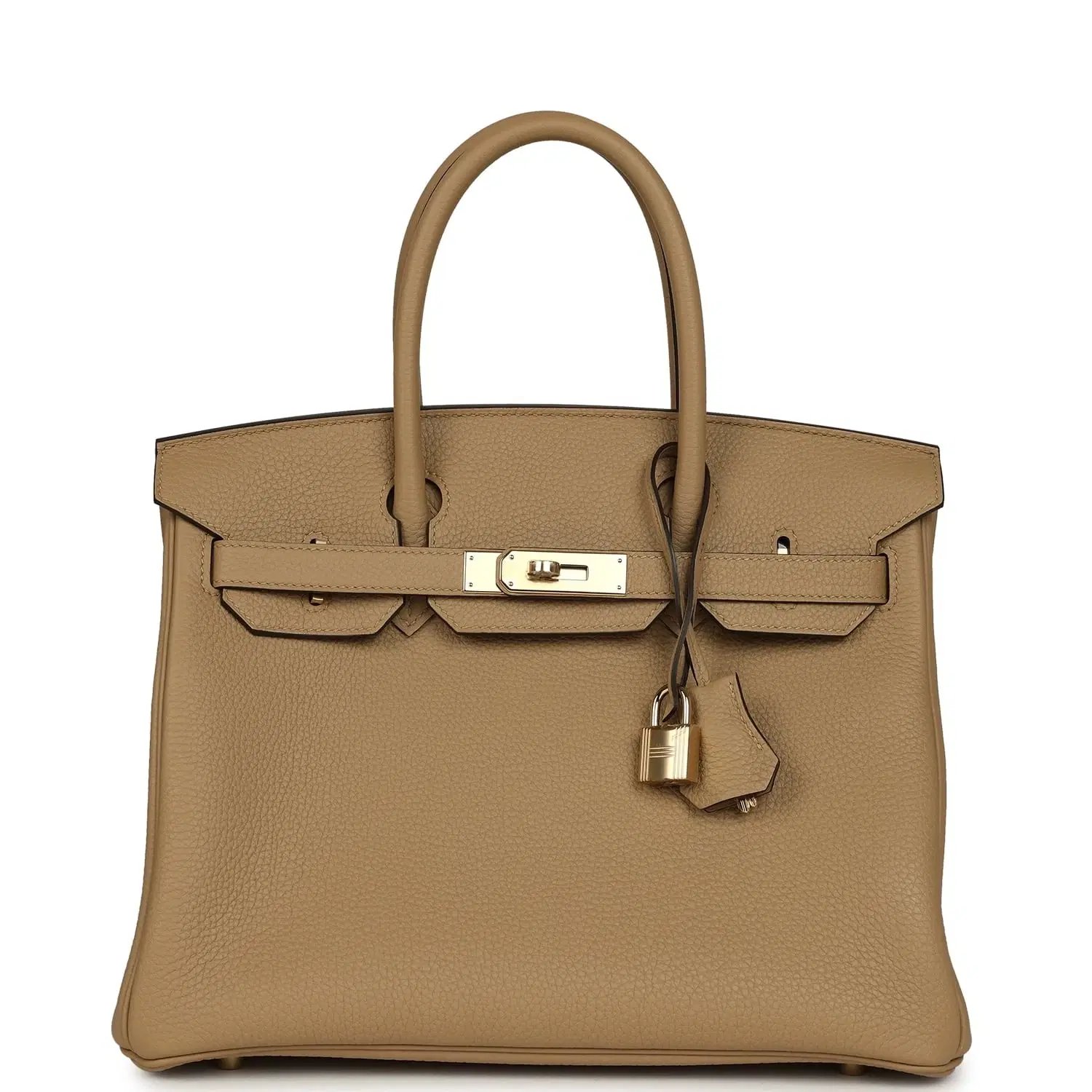 Hermes Birkin 30 Poussiere Togo Permabrass Hardware