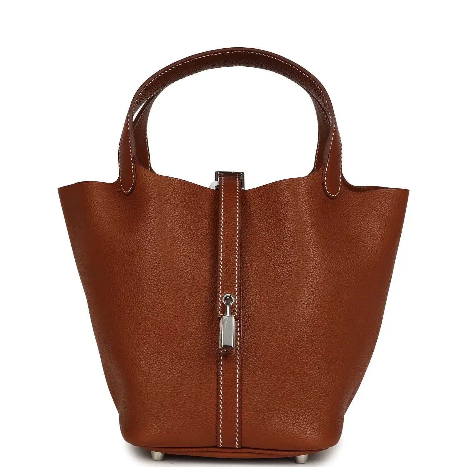Hermes Picotin Lock 18 Fauve Barenia Faubourg Palladium Hardware