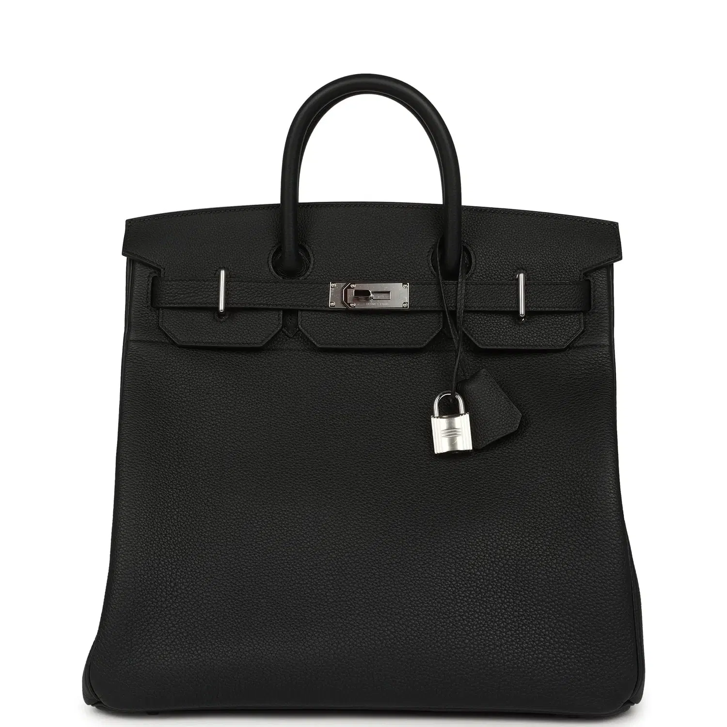 Hermes HAC Birkin 40 Black Togo Palladium Hardware