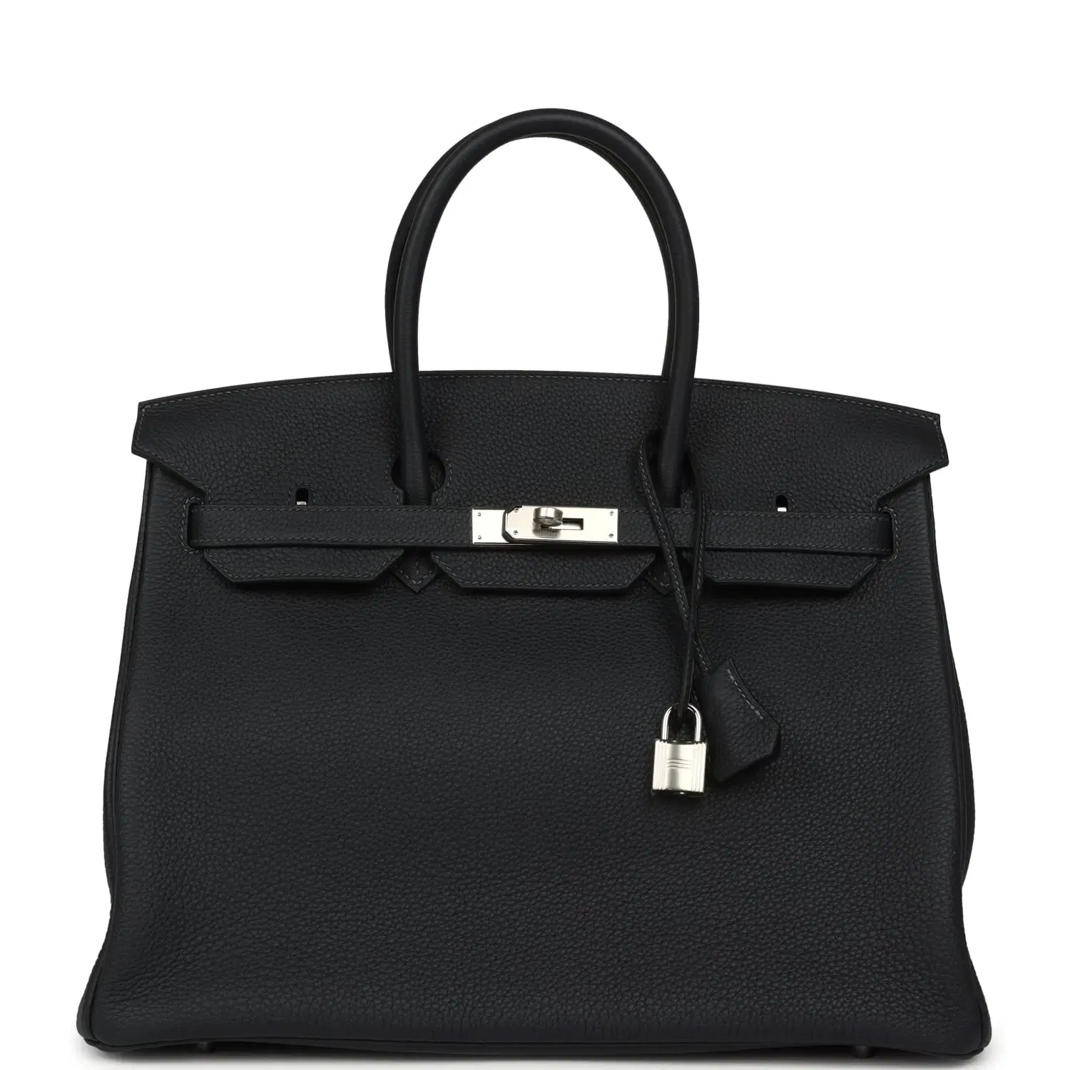 Hermes Birkin 35 Caban Togo Palladium Hardware