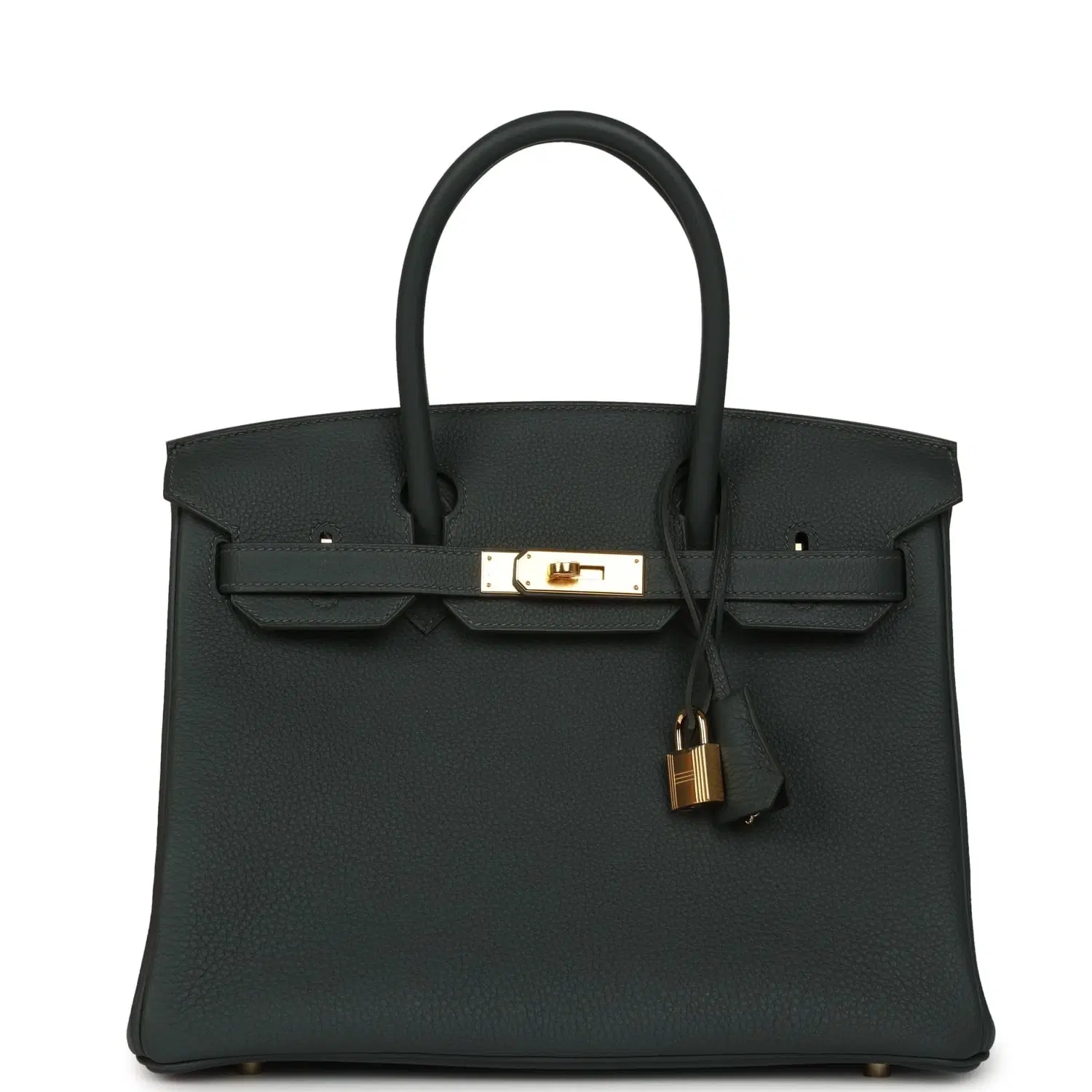 Hermes Birkin 30 Vert Mangrove Togo Gold Hardware