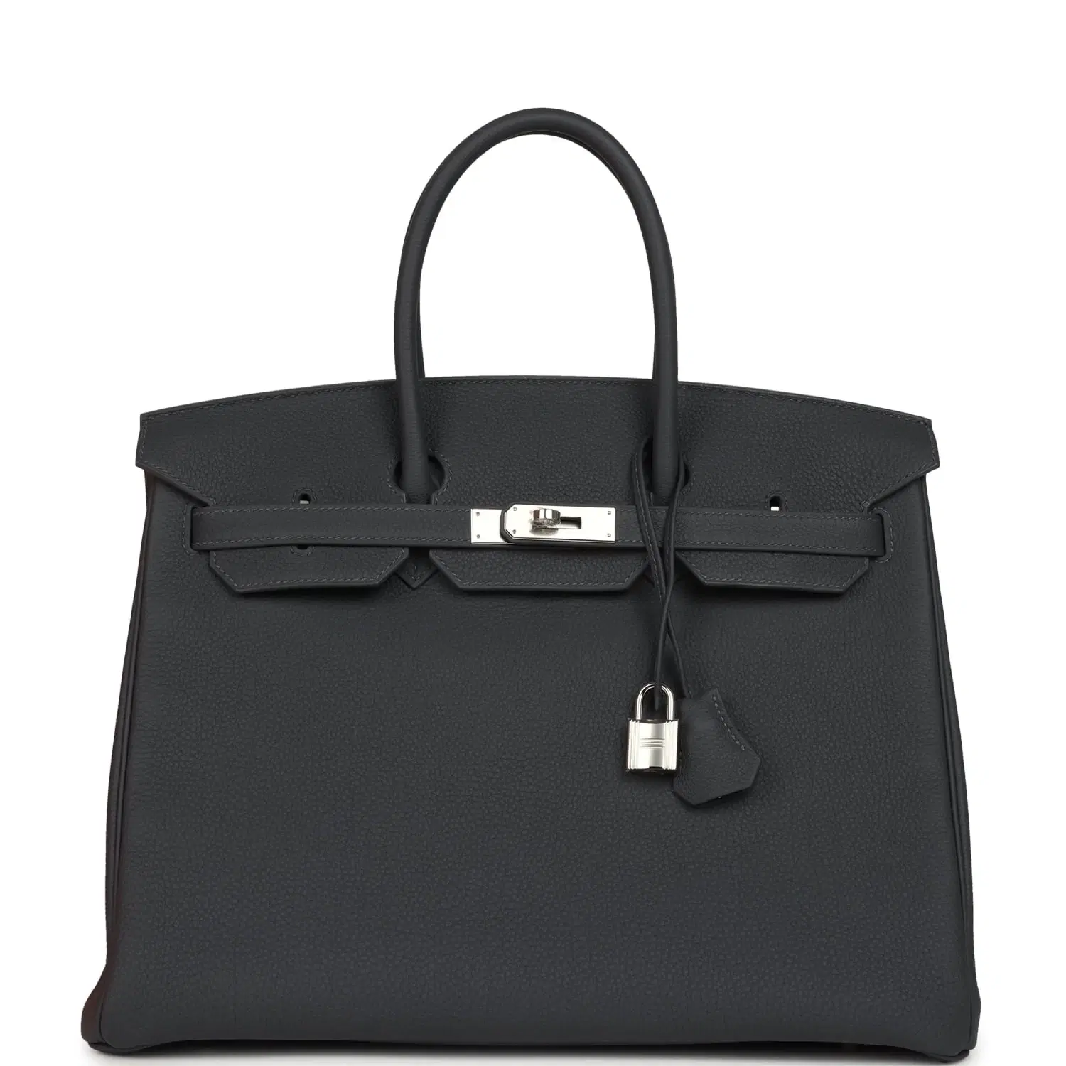Hermes Birkin 35 Ardoise Togo Palladium Hardware