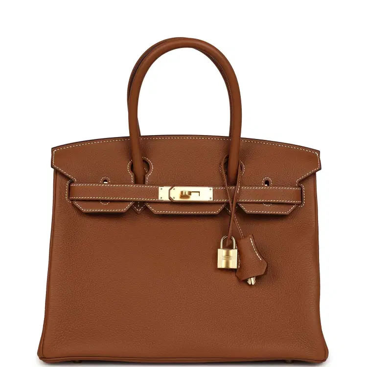 Hermes Birkin 30 Gold Togo Gold Hardware-Hover-Image