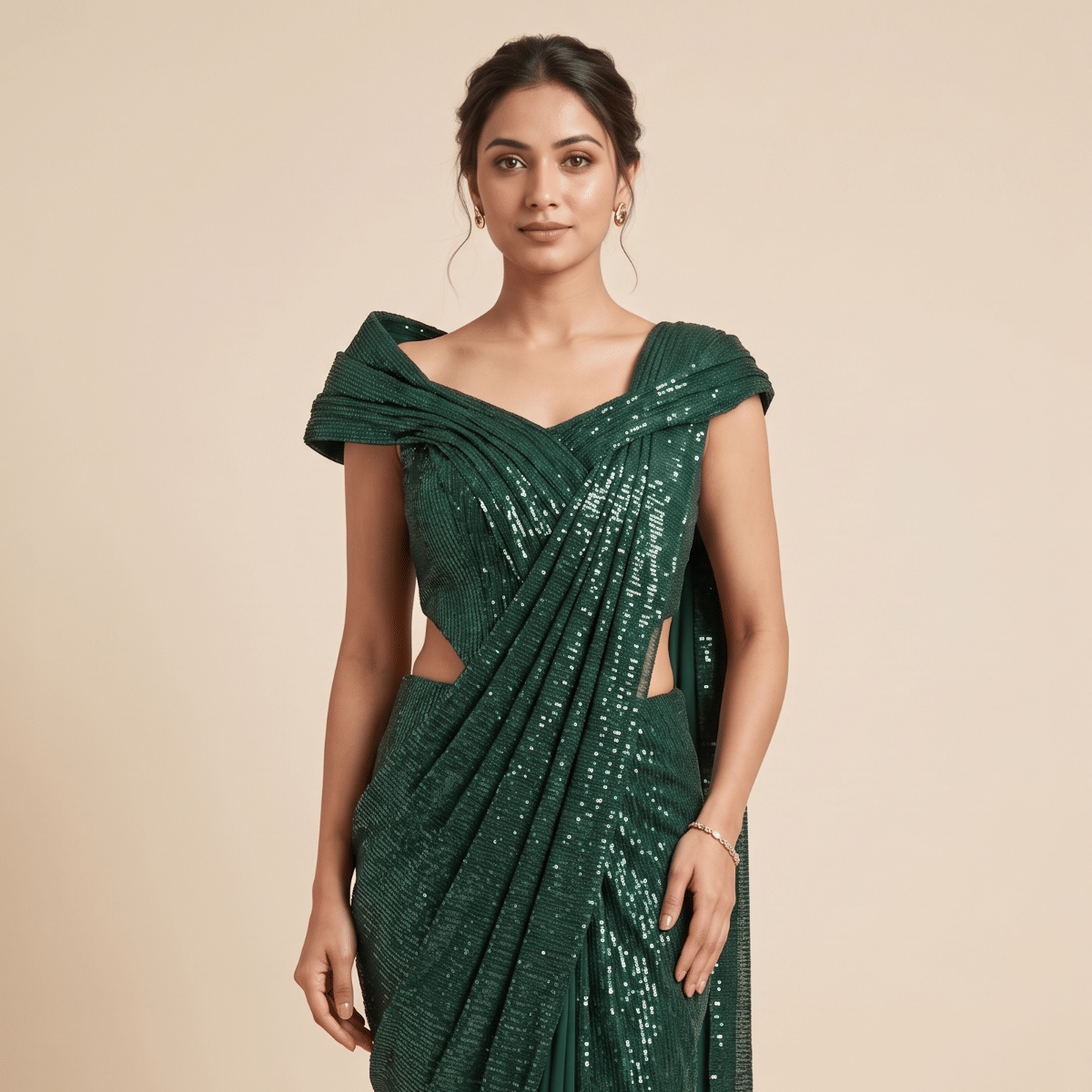 Gaurav Gupta Green Gown