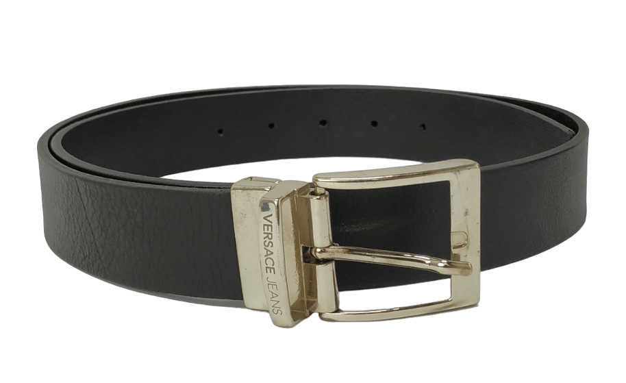 Versace Jeans Leather Reversible Belt
