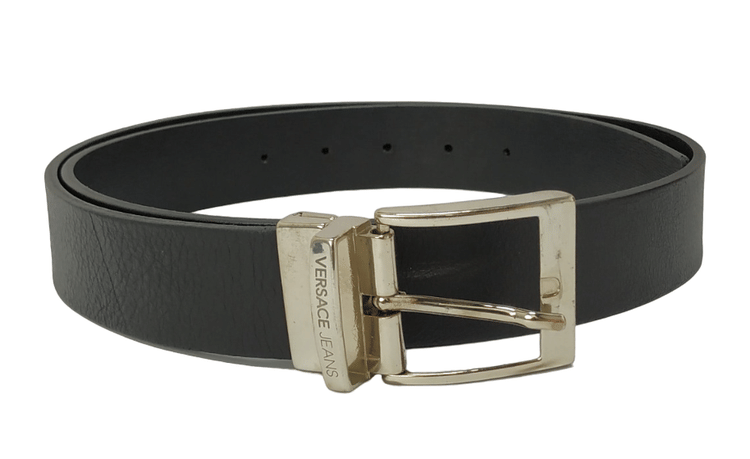 Versace Jeans Leather Reversible Belt-Hover-Image
