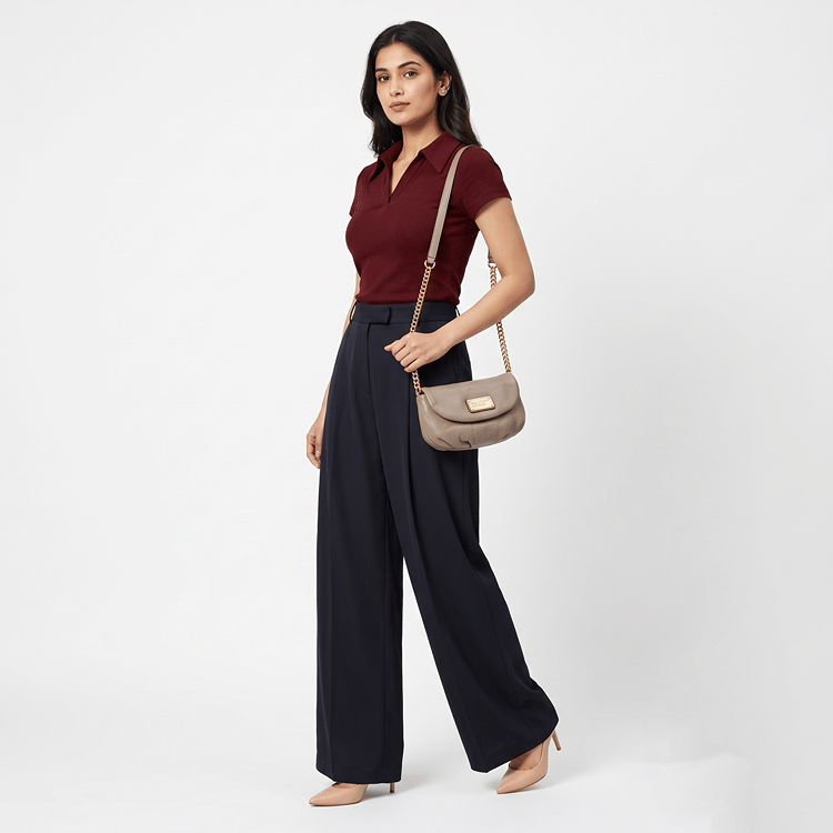 Marc Jacobs Classic Q - Karlie Leather Crossbody Flap Bag-Hover-Image