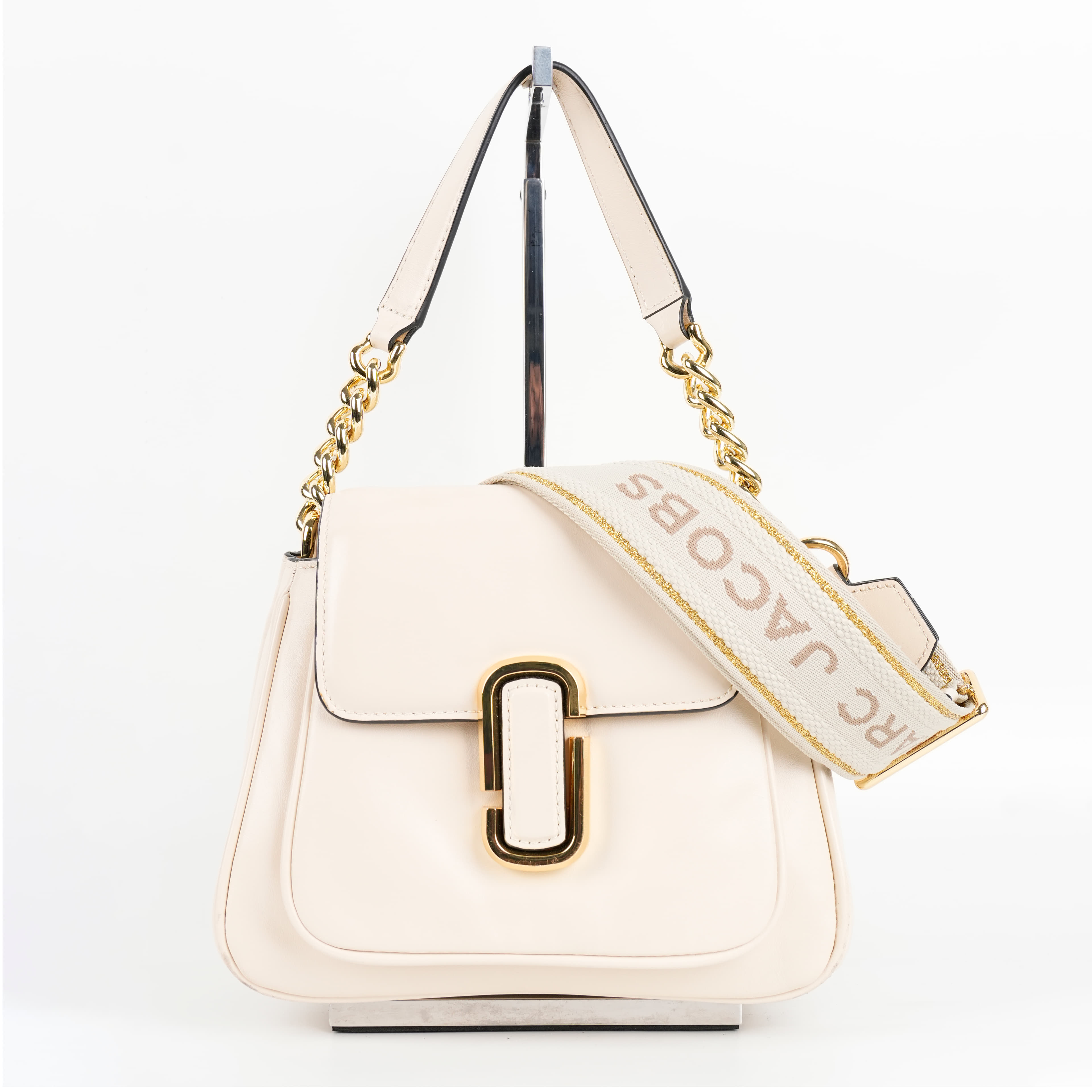 Marc Jacobs The J Marc Chain Mini Leather Satchel Bag