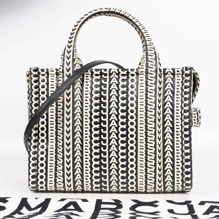 Marc Jacobs The Monogram Leather Tote Bag-Hover-Image