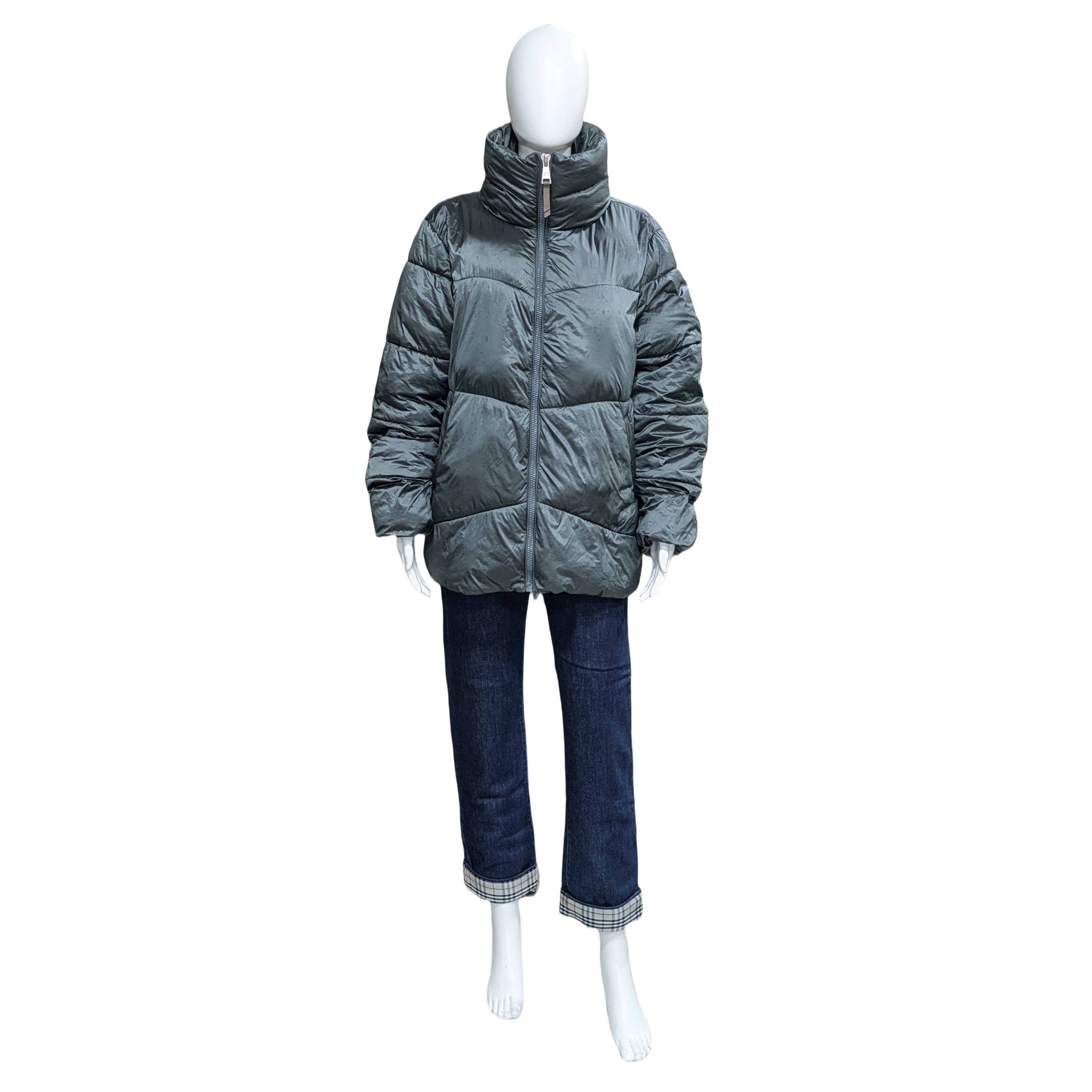 Massimo Dutti Womens Puffer Down Jacket