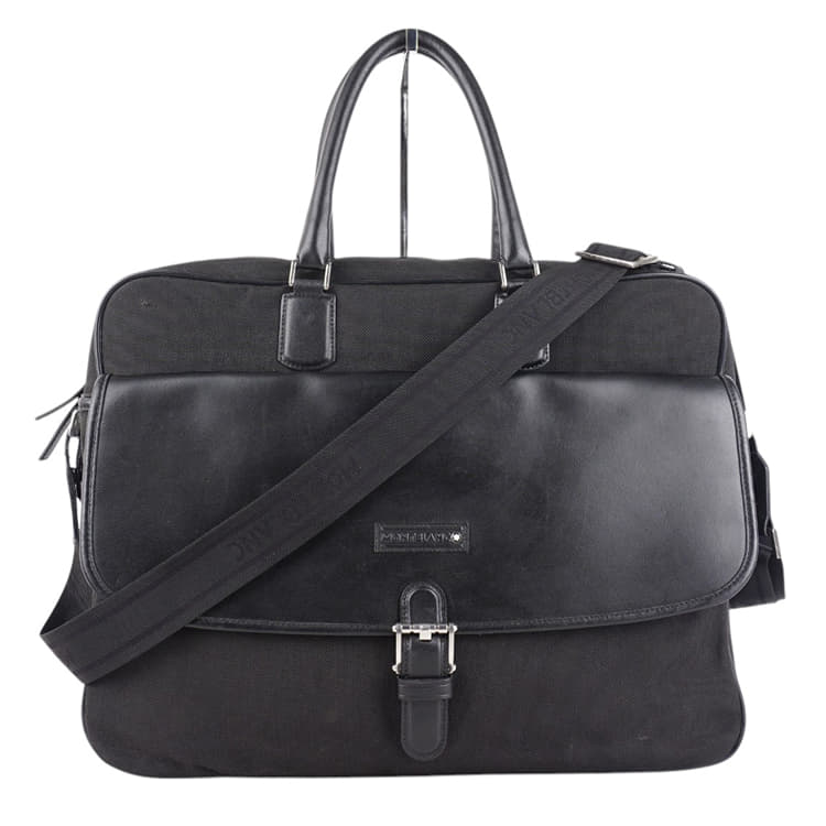 Montblanc Mens Leather Satchel-Hover-Image