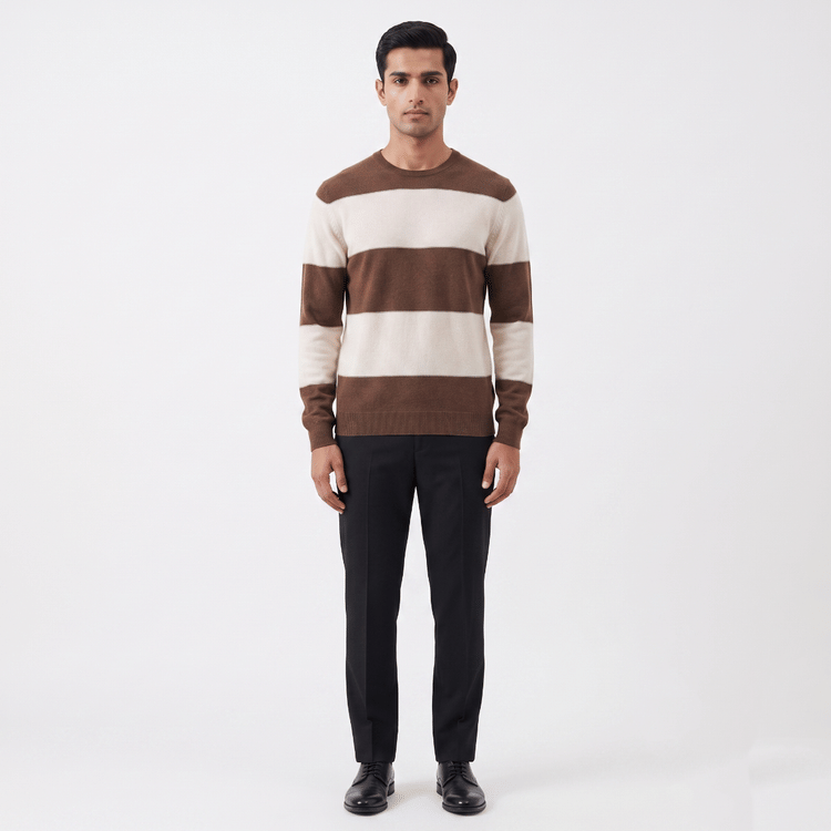 Size S - Massimo Dutti striped Sweater-Hover-Image