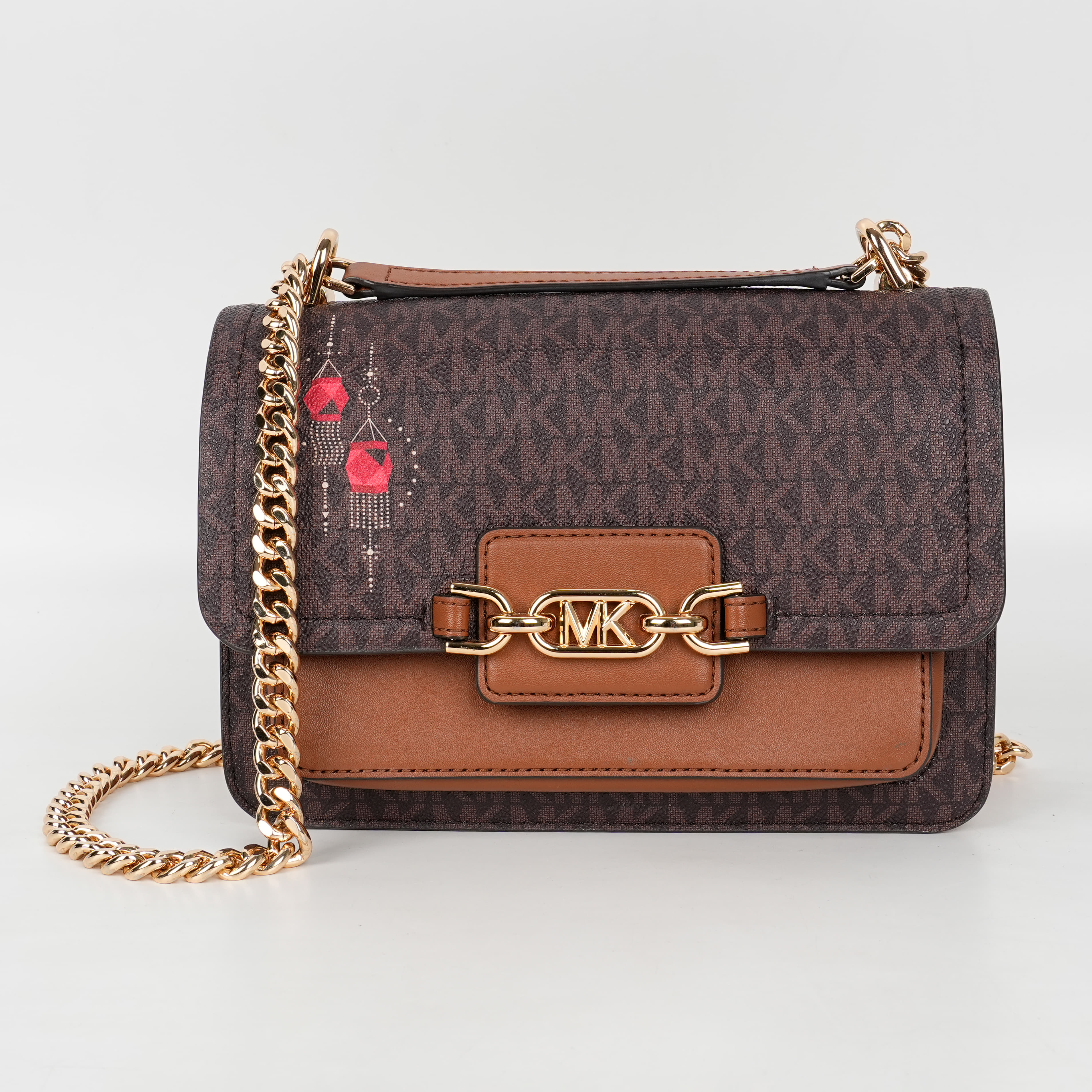 Michael Kors Heather Large Logo Shoulder Bag