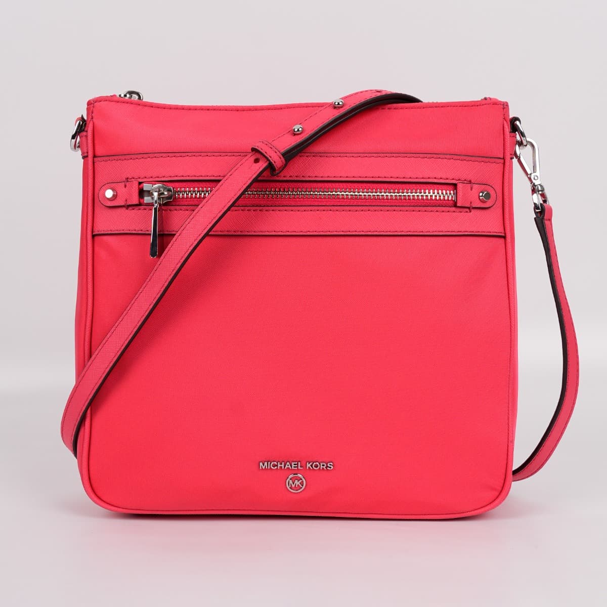 Michael Kors Jet Set Large Nylon Gabardine Messenger Bag
