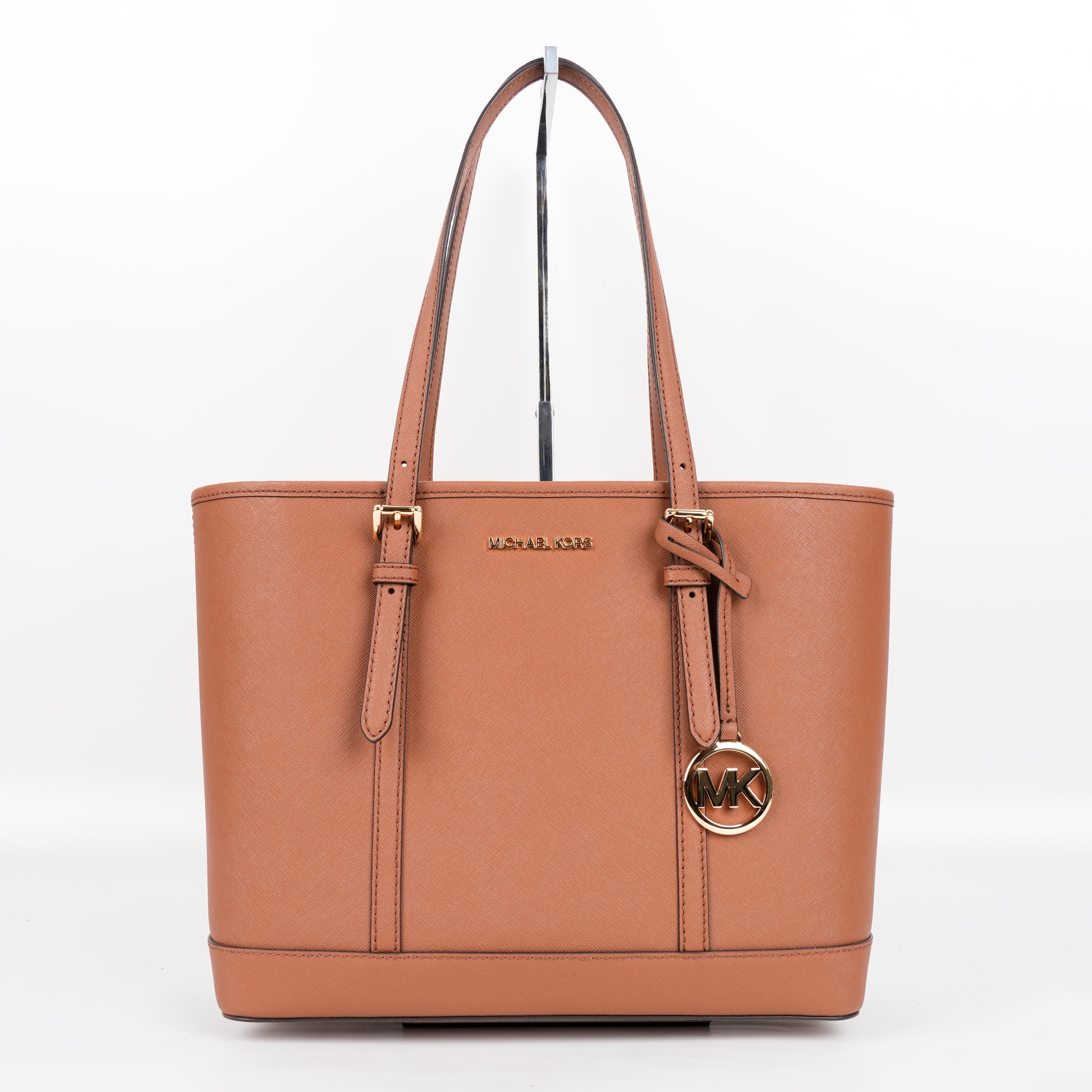 Michael Kors Jet Set Travel Large Saffiano Leather Tote Bag