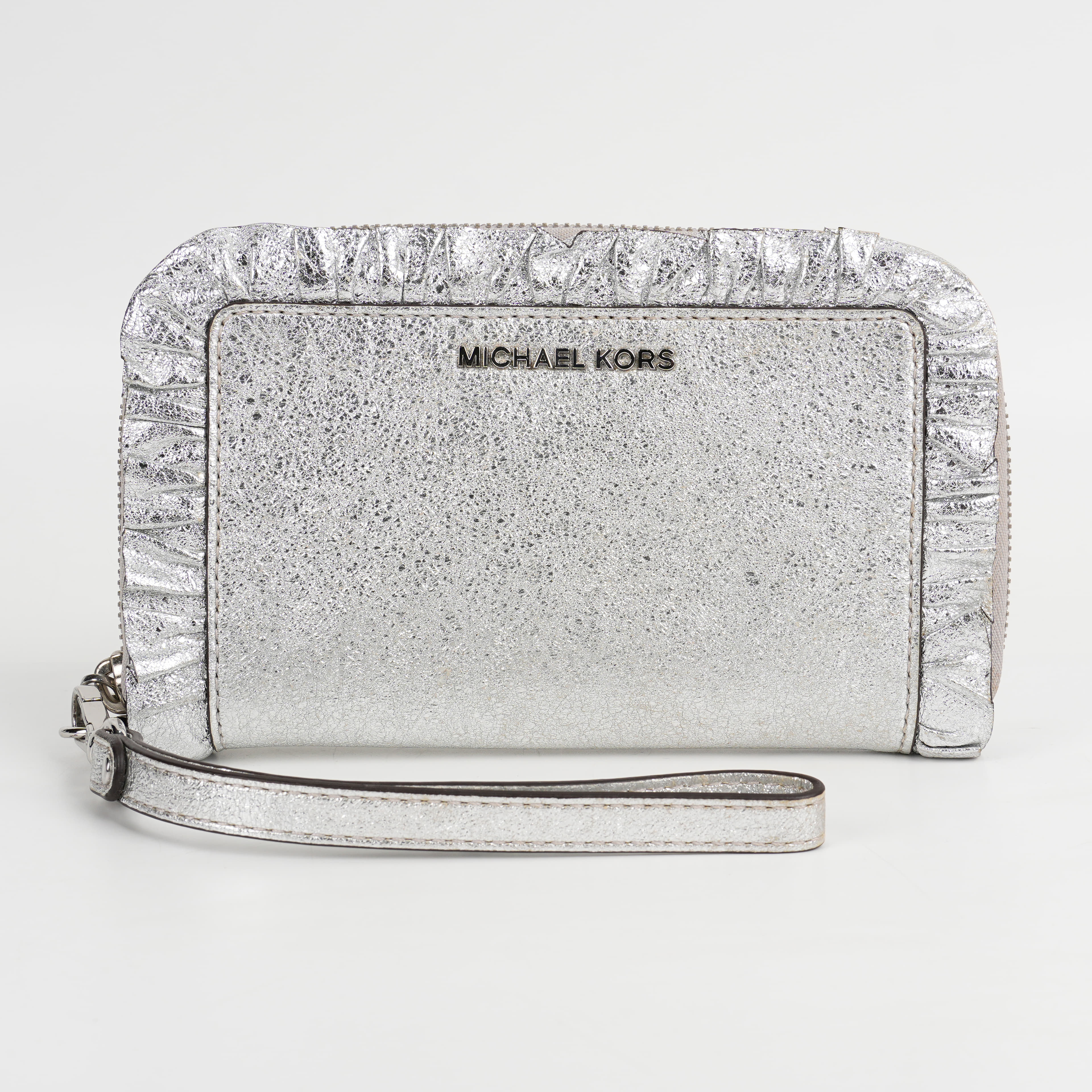 Michael Kors Silver Jet Set Wallet
