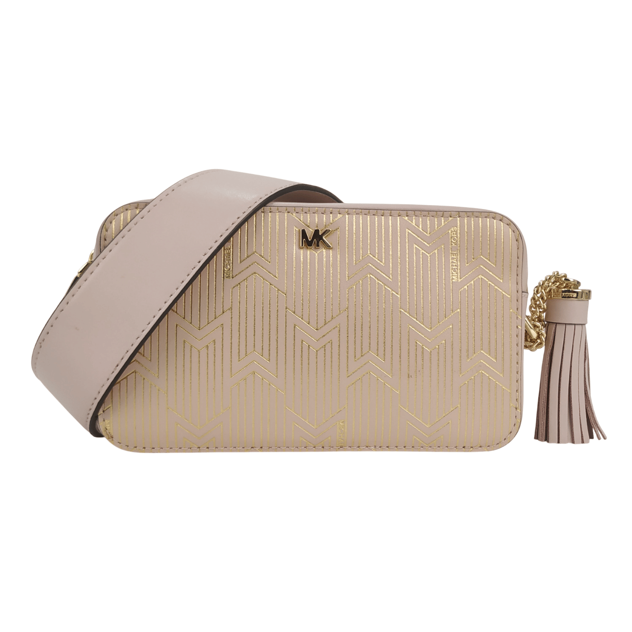 Michael Kors Metallic Deco Small Camera Bag