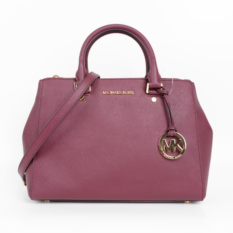 Michael Kors Sutton Saffiano Leather Satchel-Hover-Image