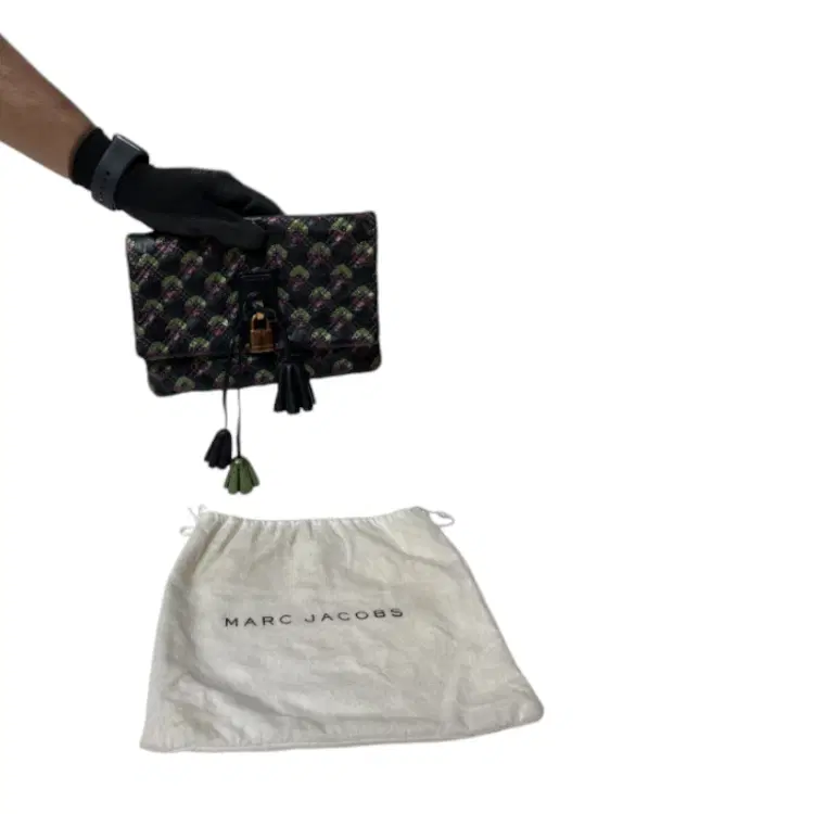 Marc Jacobs Memphis Leather Clutch-Hover-Image