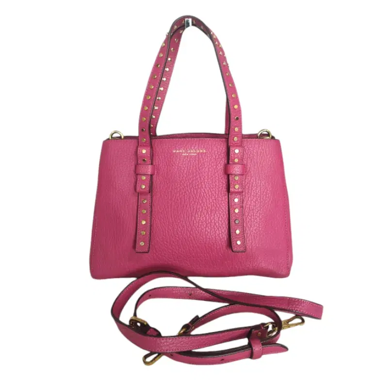 Marc Jacobs Leather Mini T Studded Tote