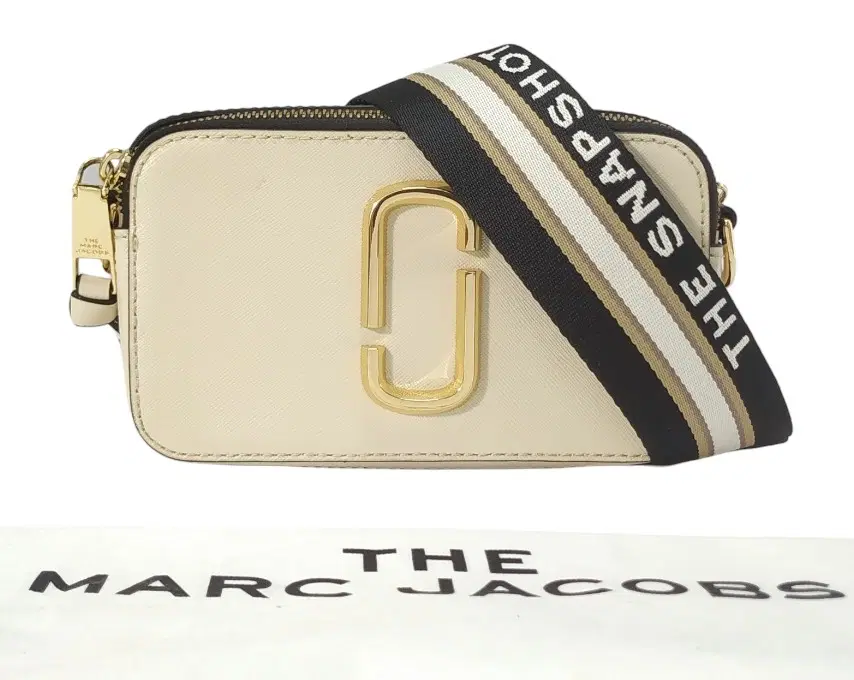Marc Jacobs White Snapshot Small Crossbody Bag