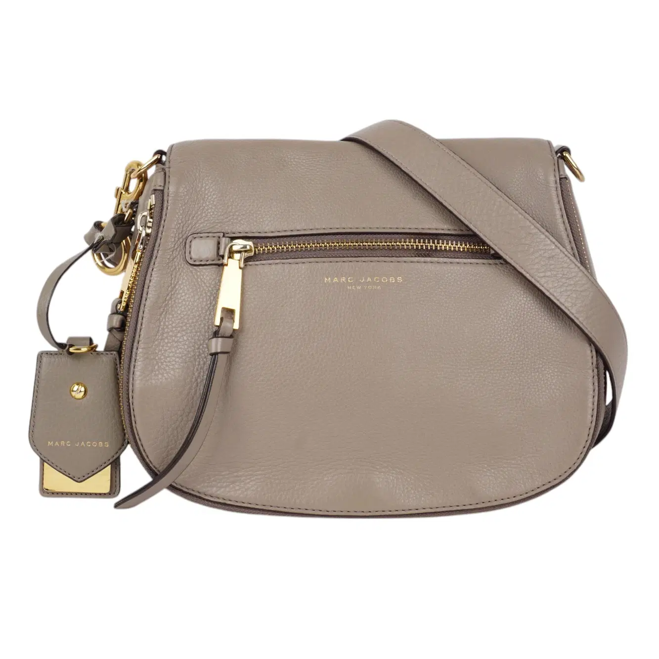 Marc Jacobs Leather Recruit Nomad Saddle Bag