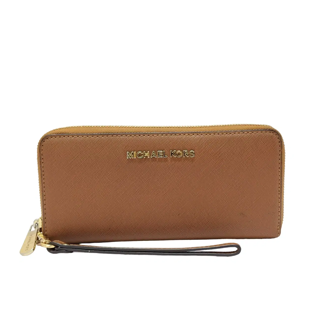 Michael Kors Jet Set Travel Leather Continental Wristlet
