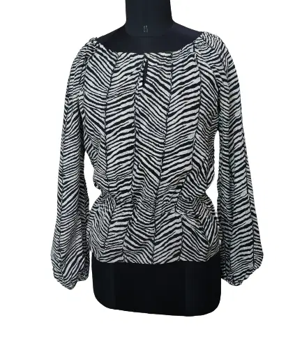 Michael Kors Black and White Top