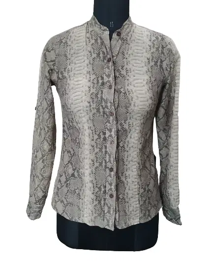 Michael Kors Python print Top-Hover-Image