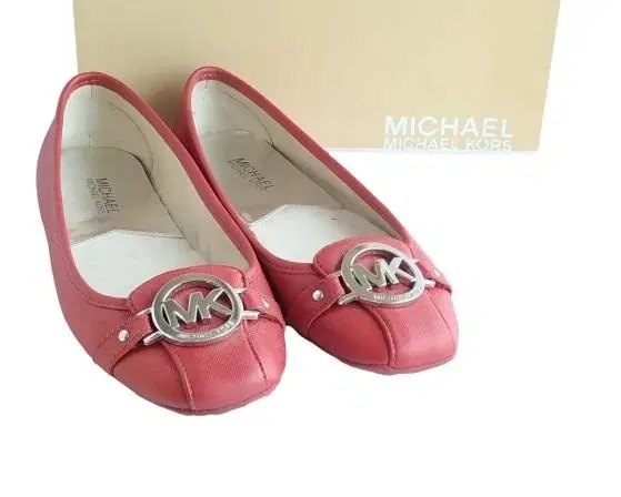 Michael Kors Fulton Moc Scarlet Flats-Hover-Image