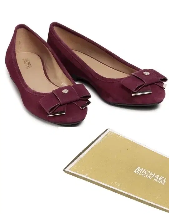 Size 6 - Michael Kors Belle Flex Suede Ballet Flats