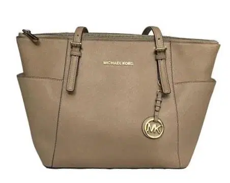 Michael Kors Jet Set Large Saffiano Leather Top-zip Tote